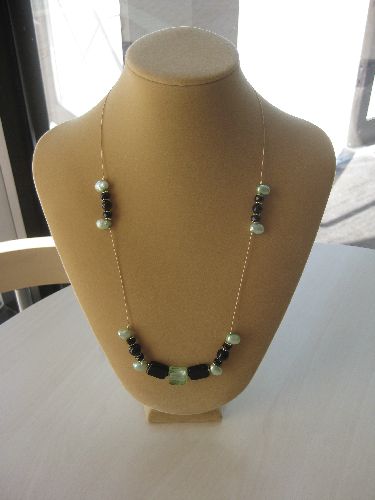 Collier/Neckless - BlancNoir/BlackWhite